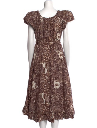 Ulla Johnson Floral Print Long Dress
