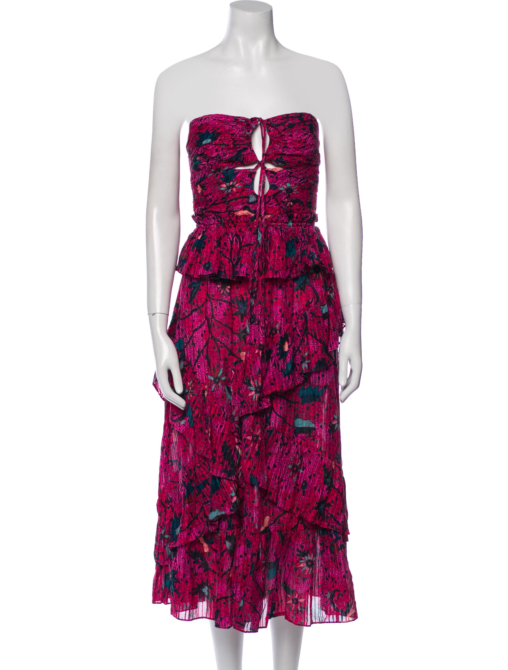 Ulla Johnson Printed Long Dress