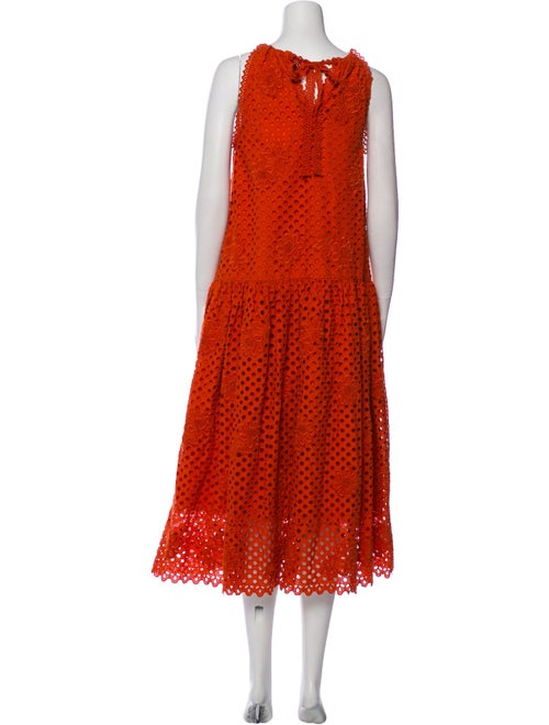 Ulla Johnson Polka Dot Print Long Dress
