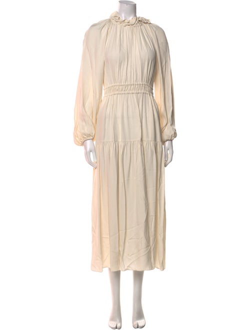 Ulla Johnson Mock Neck Long Dress