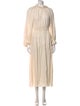 Ulla Johnson Mock Neck Long Dress