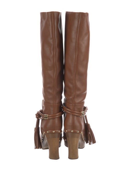 Ulla Johnson Leather Tassel Accents Rain Boots