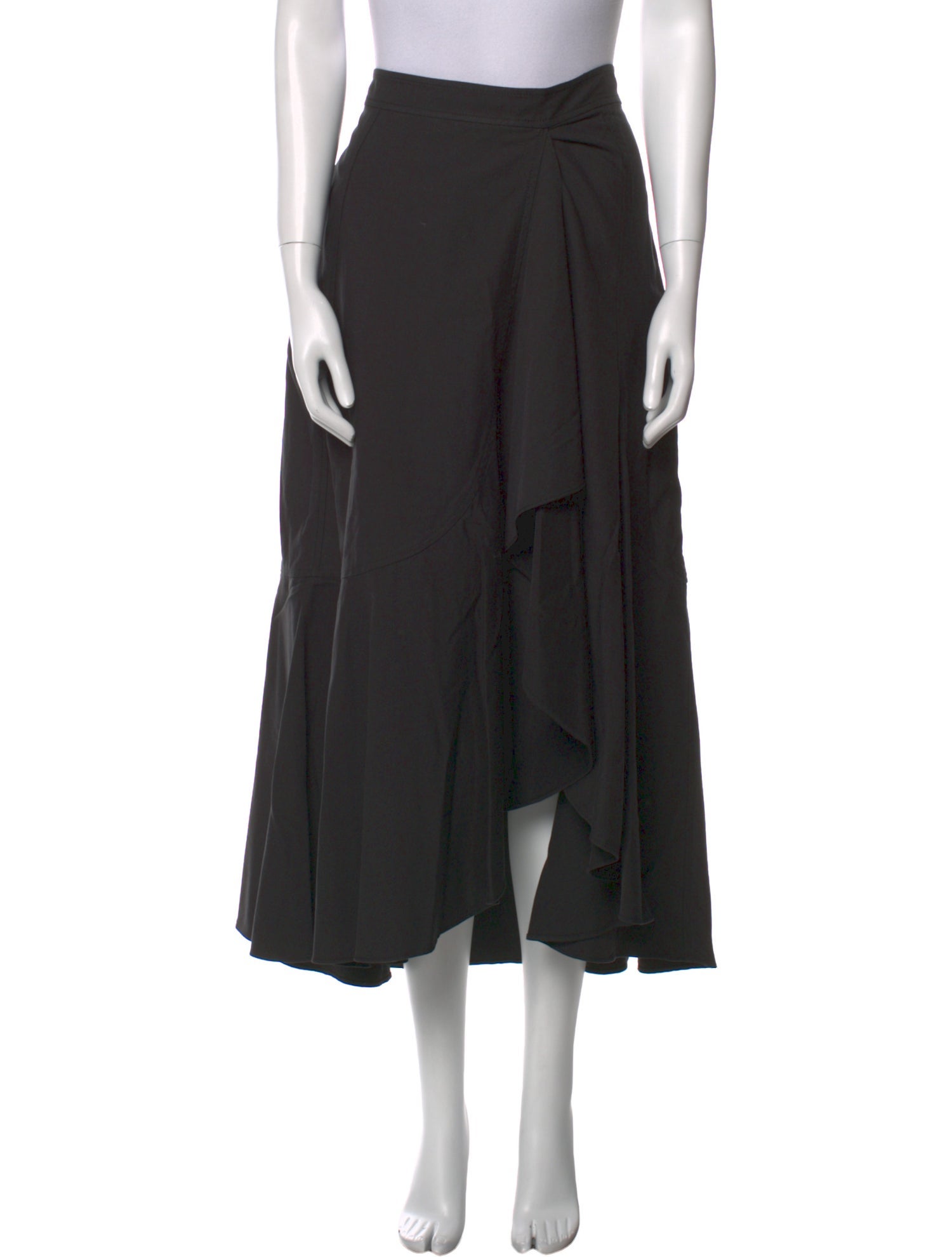 Ulla Johnson Ruffle Embellishment Midi Length Skirt