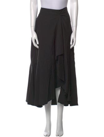 Ulla Johnson Ruffle Embellishment Midi Length Skirt