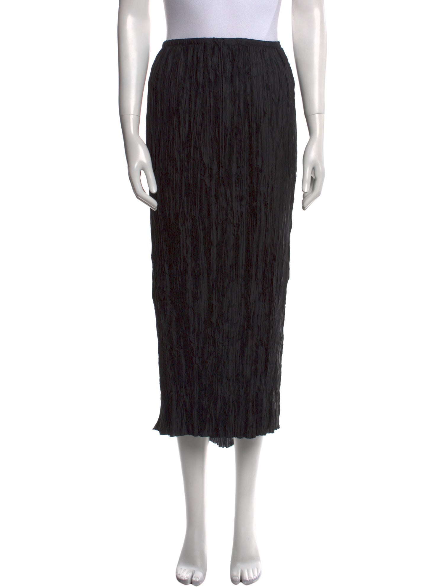 Ulla Johnson Raw-Edge Trim Midi Length Skirt