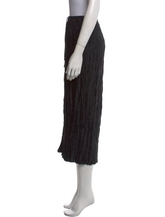 Ulla Johnson Raw-Edge Trim Midi Length Skirt