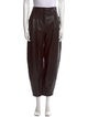 Ulla Johnson Lamb Leather Straight Leg Pants