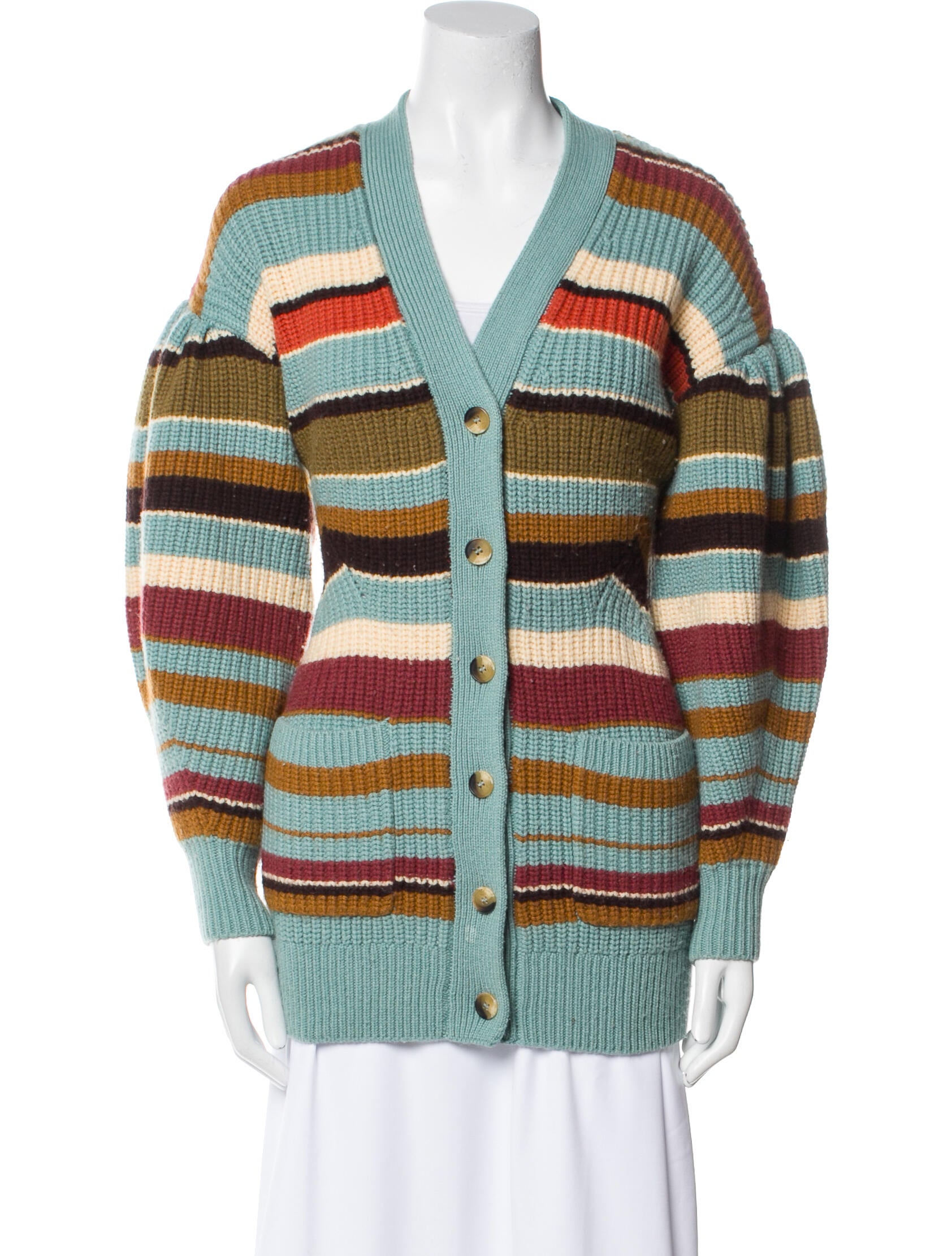 Ulla Johnson Wool Striped Sweater