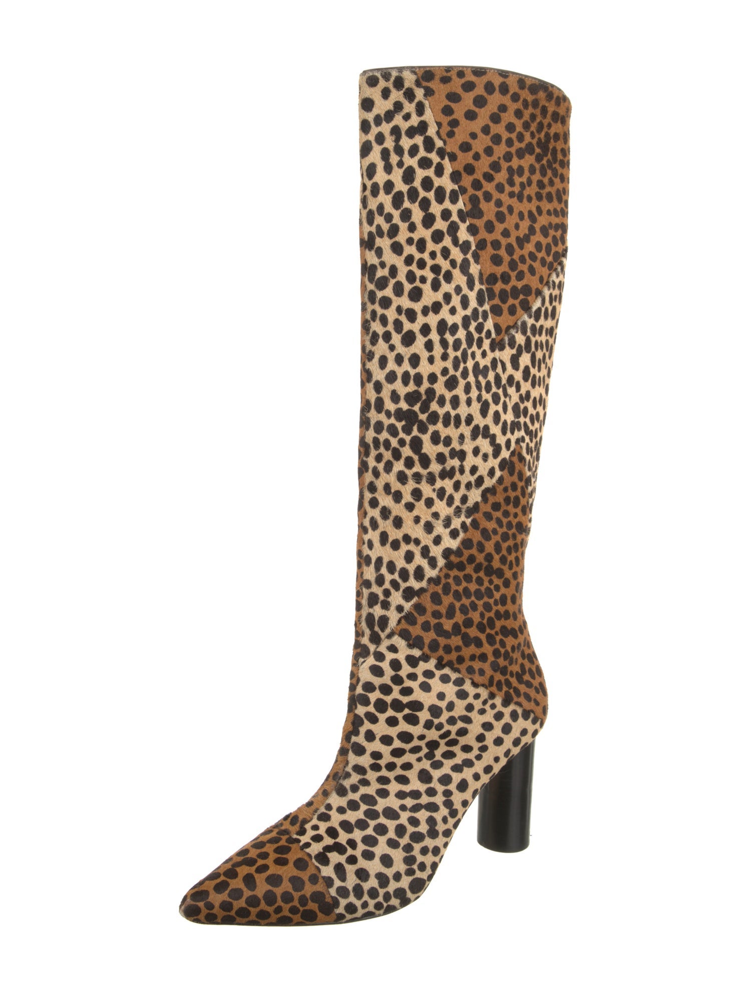 Ulla Johnson Ponyhair Animal Print Boots