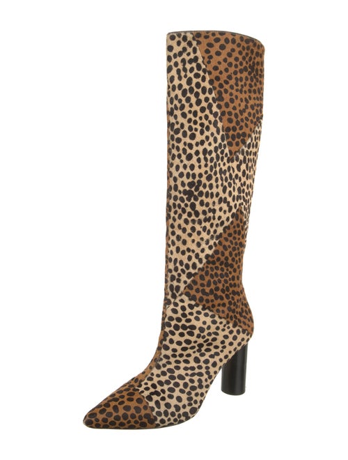 Ulla Johnson Ponyhair Animal Print Boots