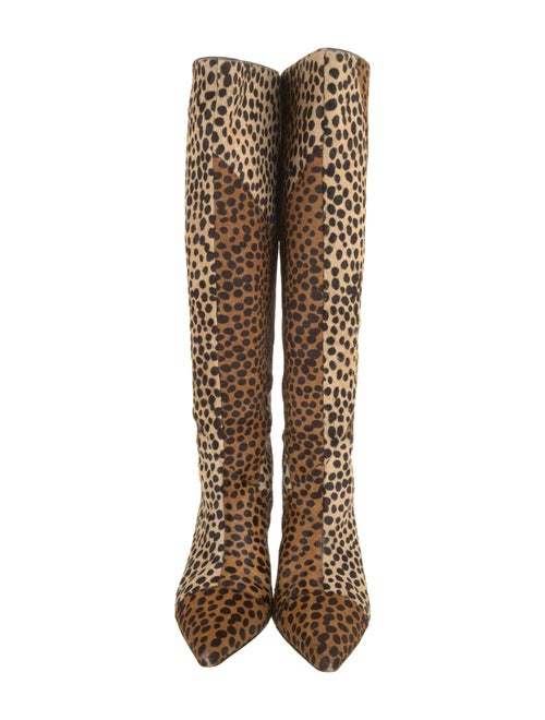 Ulla Johnson Ponyhair Animal Print Boots