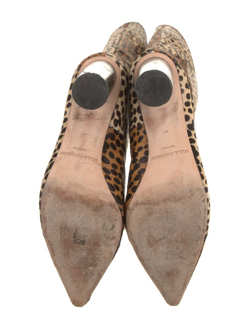 Ulla Johnson Ponyhair Animal Print Boots