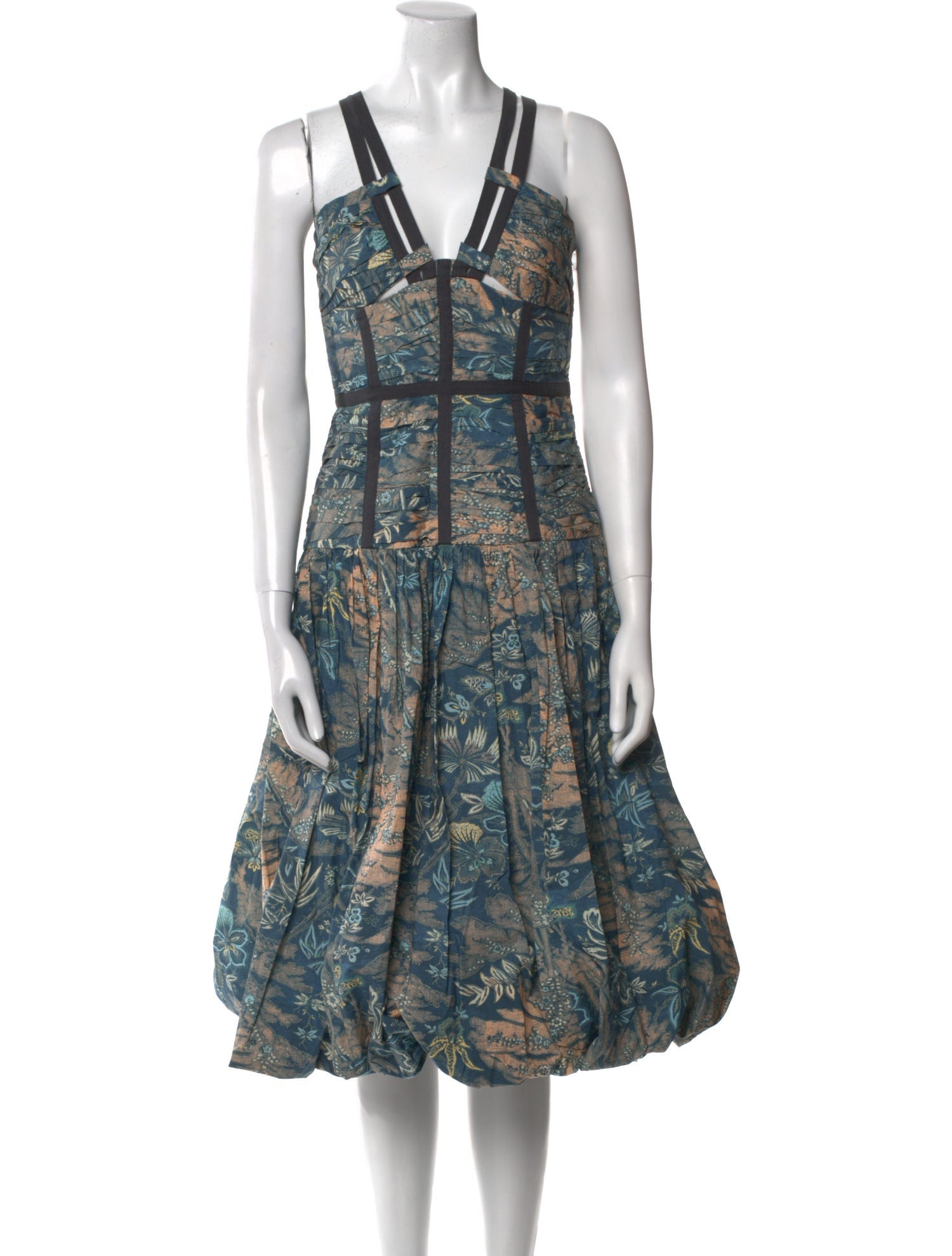 Ulla Johnson Printed Midi Length Dress
