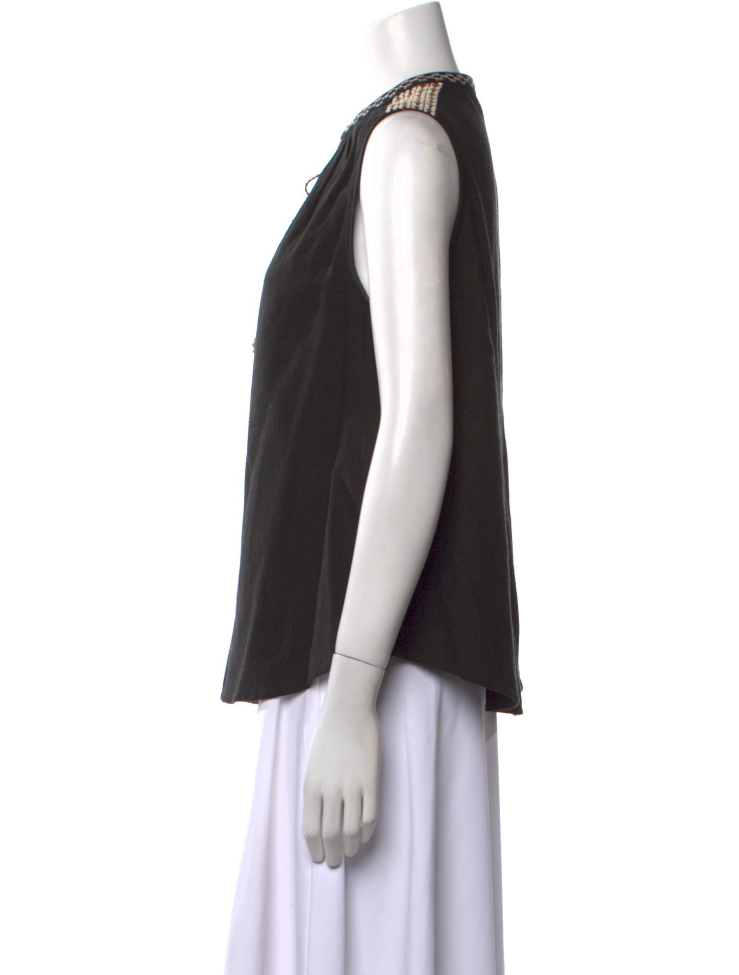 Ulla Johnson Silk V-Neck Tunic