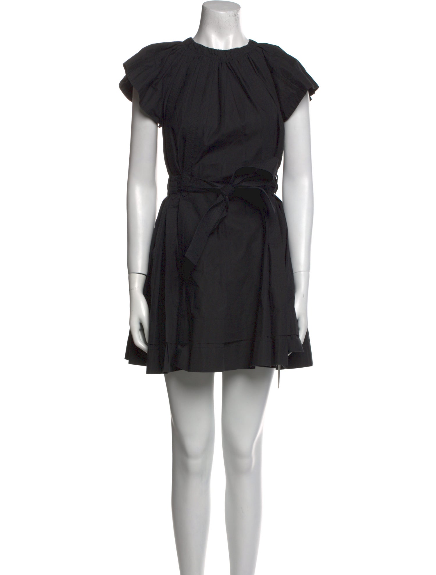 Ulla Johnson Crew Neck Mini Dress