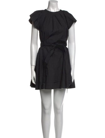 Ulla Johnson Crew Neck Mini Dress