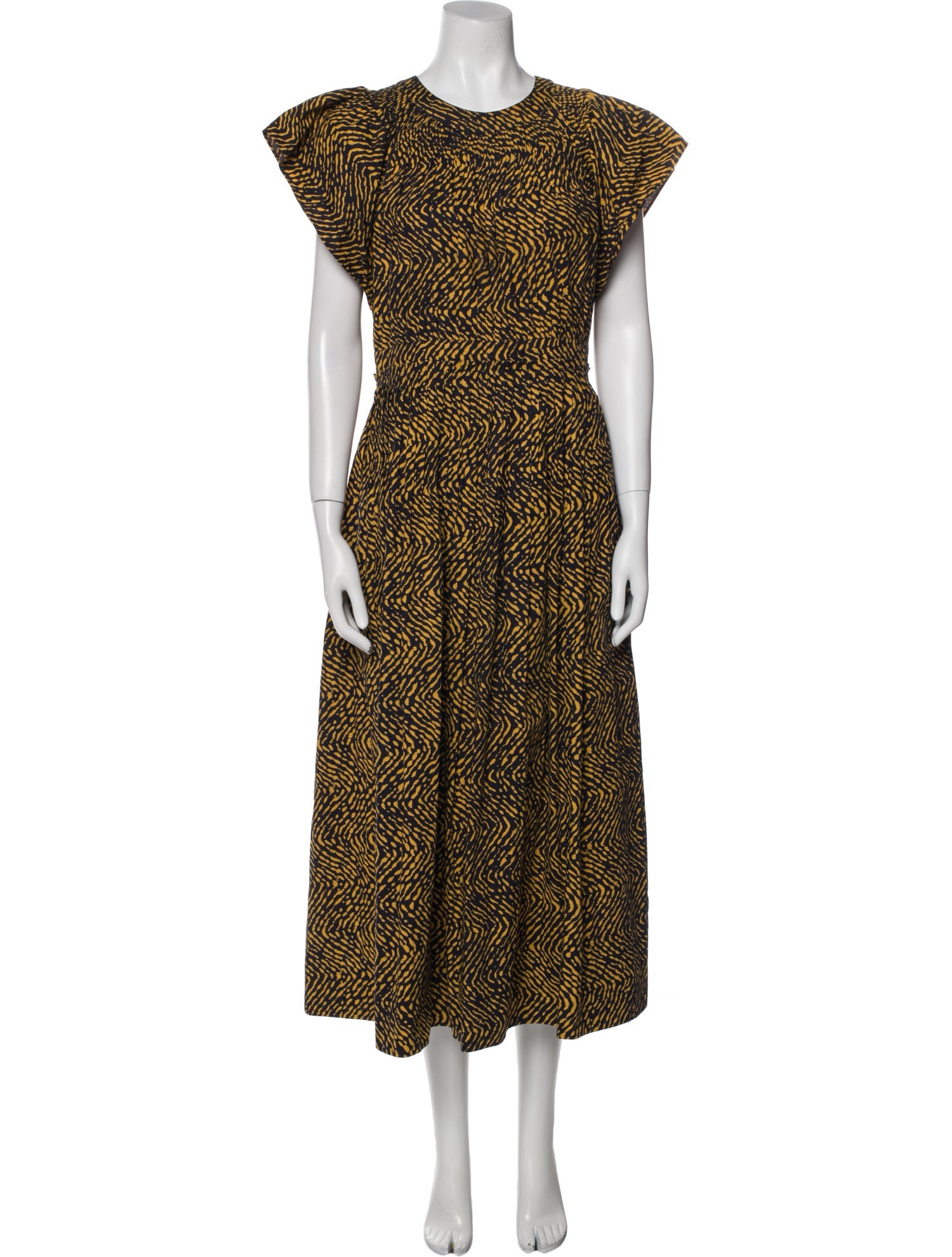 Ulla Johnson Animal Print Long Dress