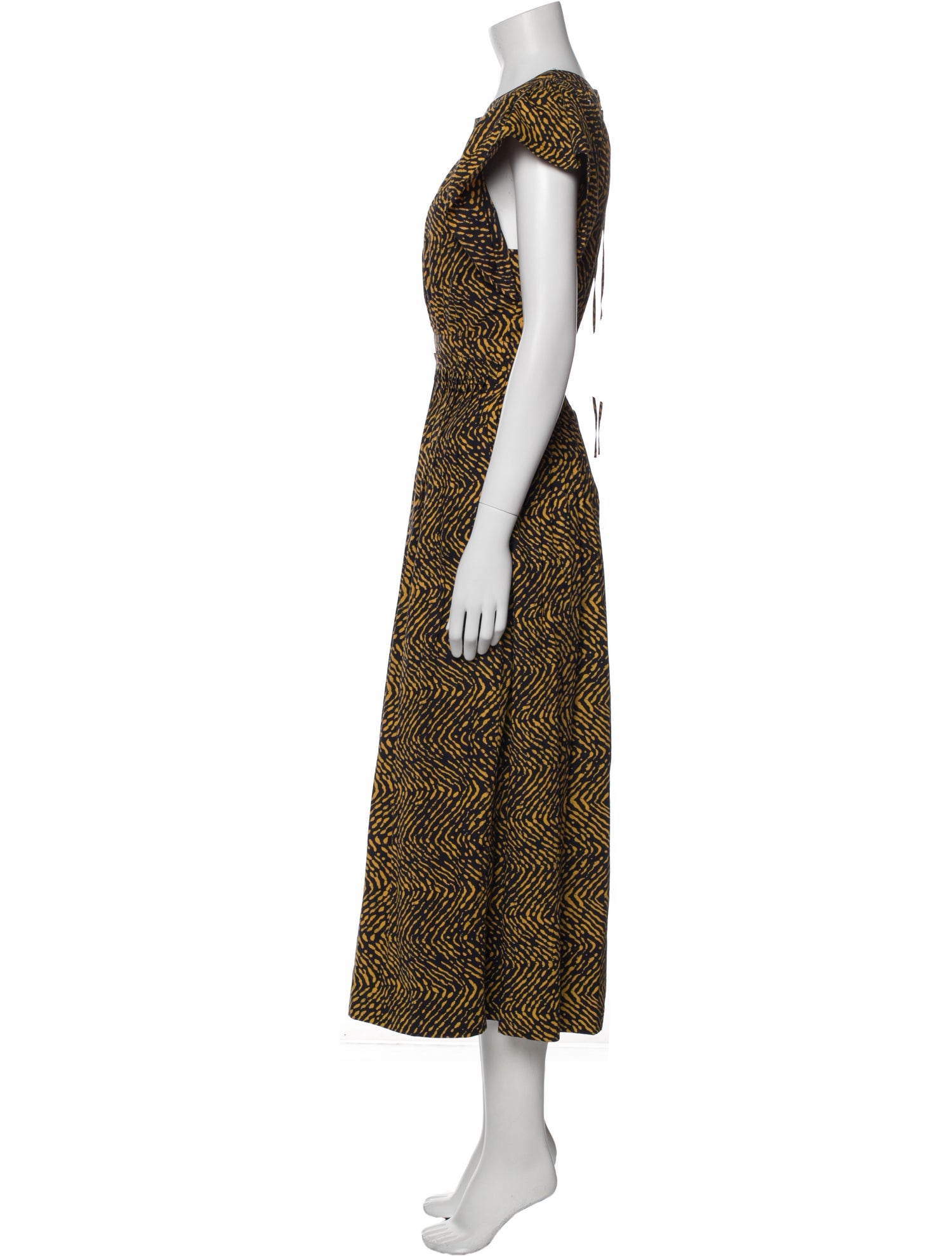 Ulla Johnson Animal Print Long Dress