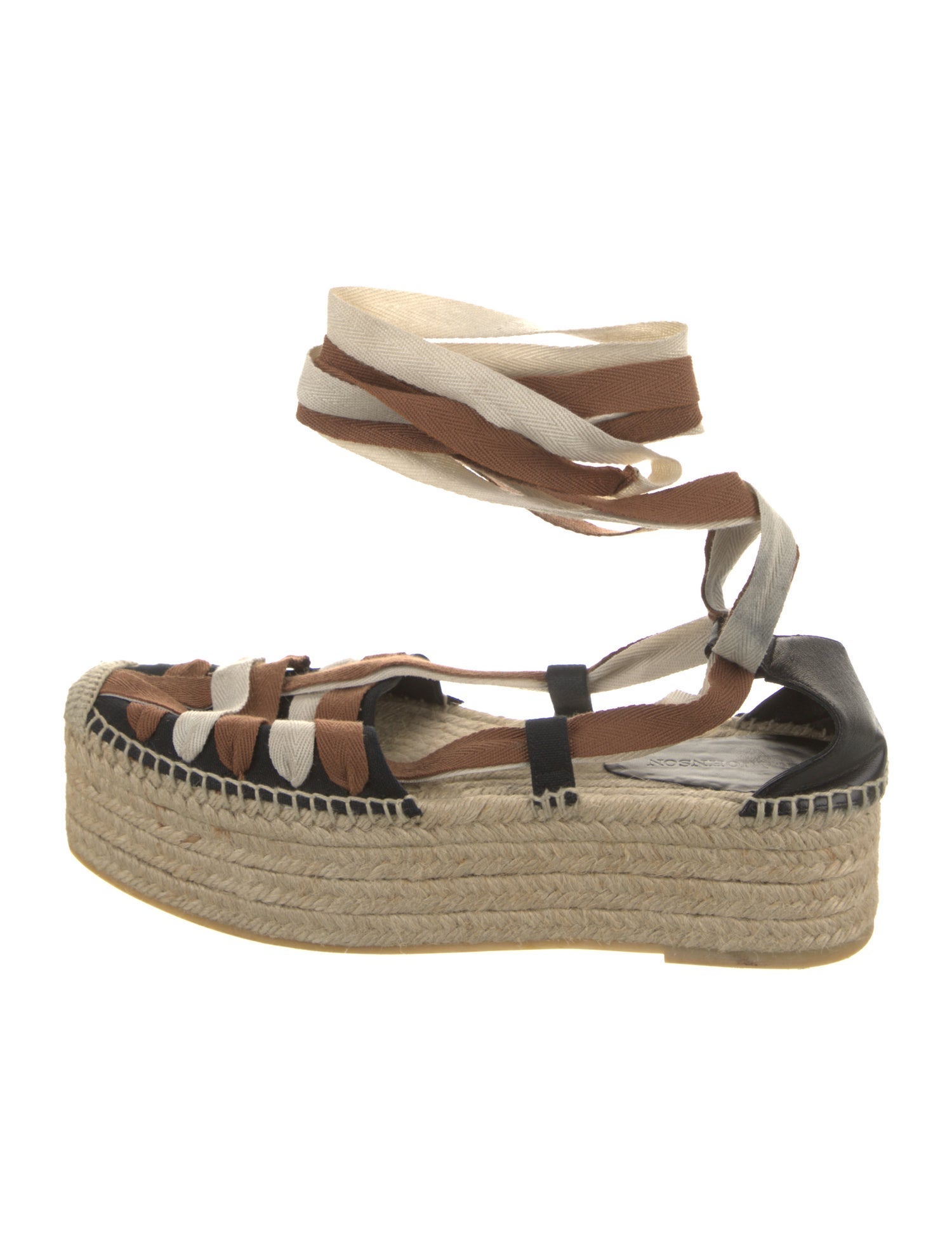 Ulla Johnson Canvas Animal Print Espadrilles