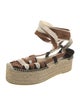 Ulla Johnson Canvas Animal Print Espadrilles