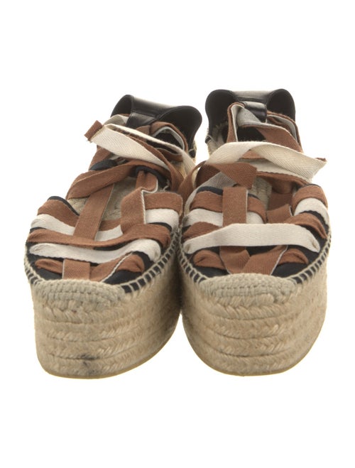 Ulla Johnson Canvas Animal Print Espadrilles