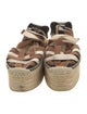 Ulla Johnson Canvas Animal Print Espadrilles