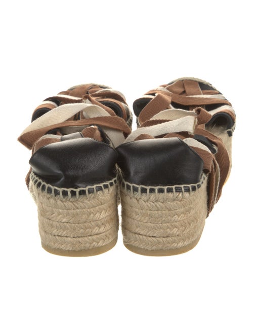 Ulla Johnson Canvas Animal Print Espadrilles