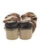Ulla Johnson Canvas Animal Print Espadrilles