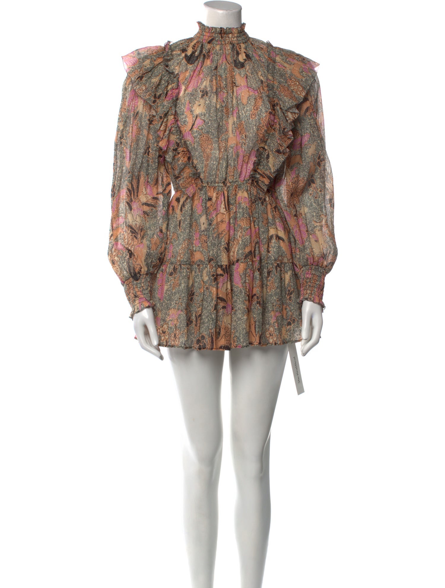 Ulla Johnson Paisley Print Mini Dress