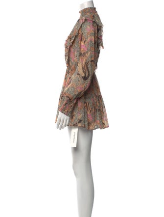 Ulla Johnson Paisley Print Mini Dress