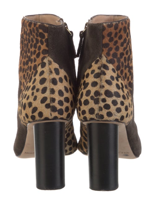 Ulla Johnson Suede Animal Print Boots