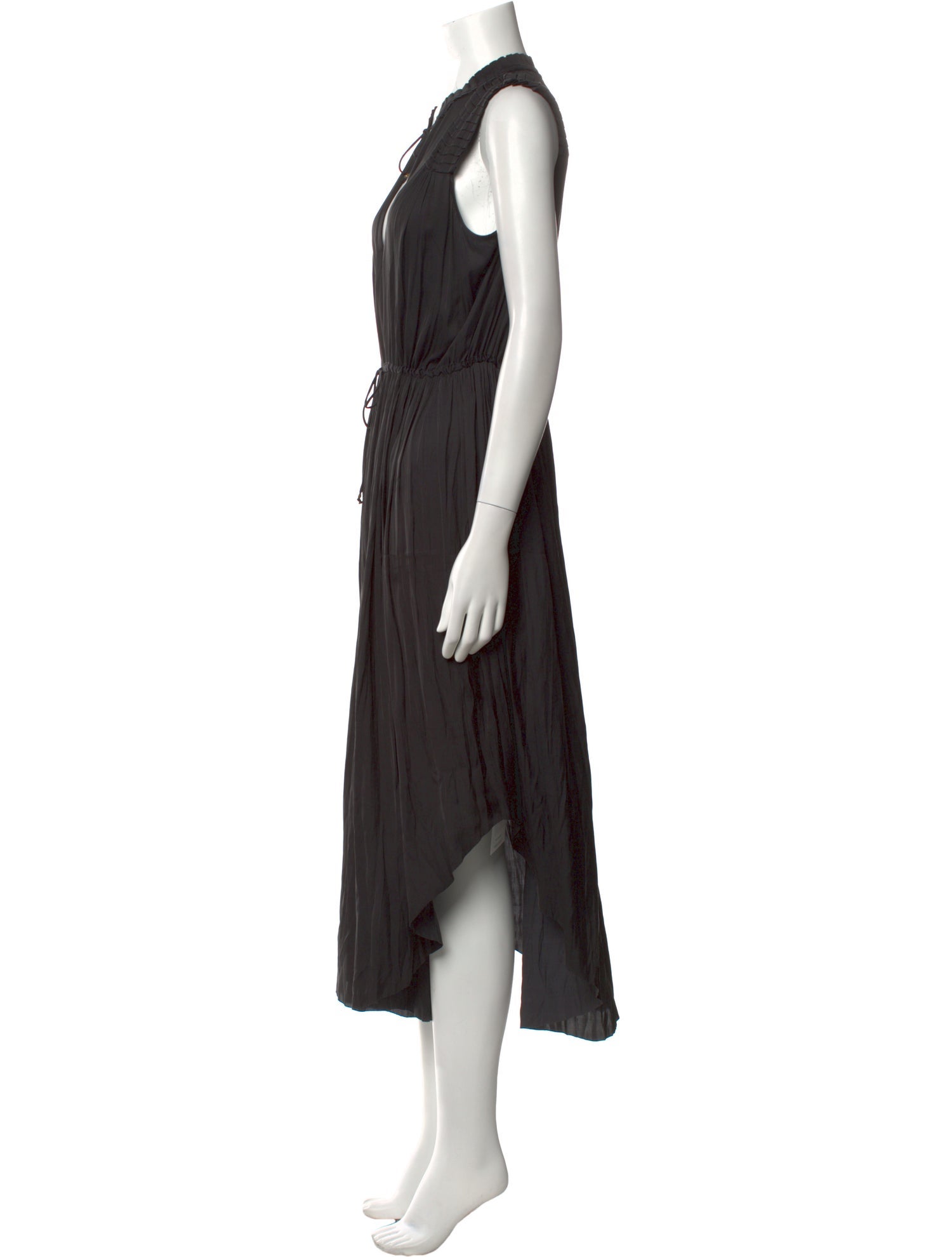 Ulla Johnson Tie Neck Long Dress