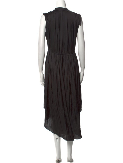 Ulla Johnson Tie Neck Long Dress