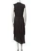 Ulla Johnson Tie Neck Long Dress