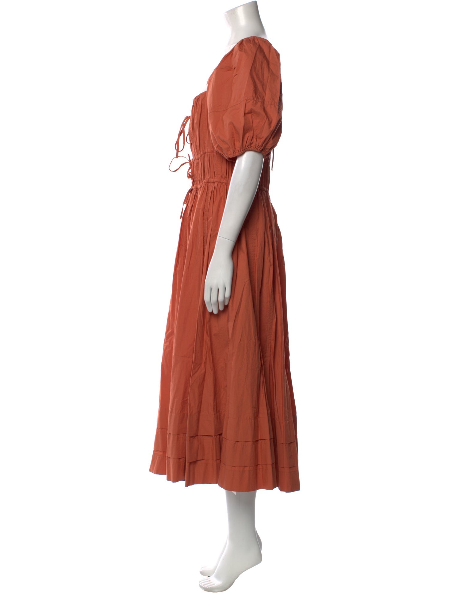Ulla Johnson Square Neckline Long Dress