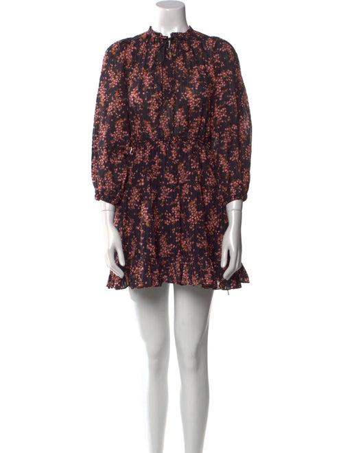 Ulla Johnson Floral Print Mini Dress
