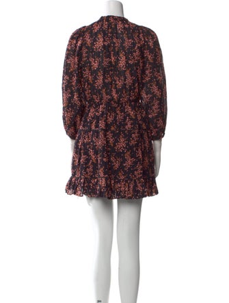 Ulla Johnson Floral Print Mini Dress