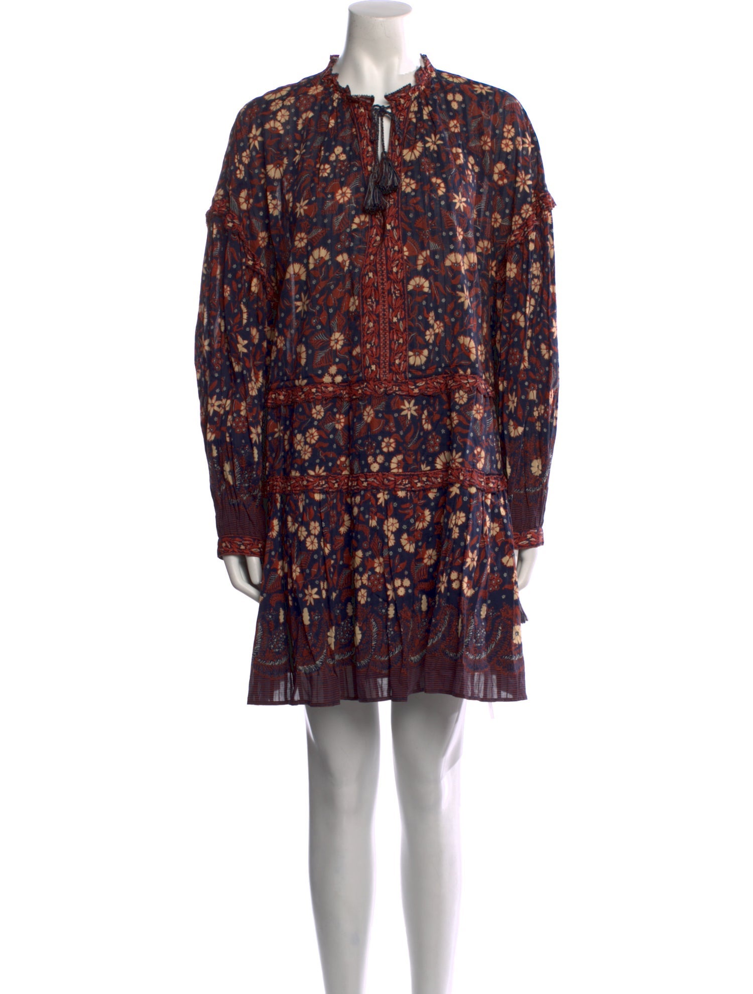 Ulla Johnson Floral Print Mini Dress