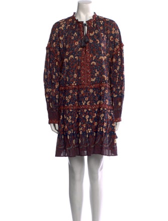 Ulla Johnson Floral Print Mini Dress