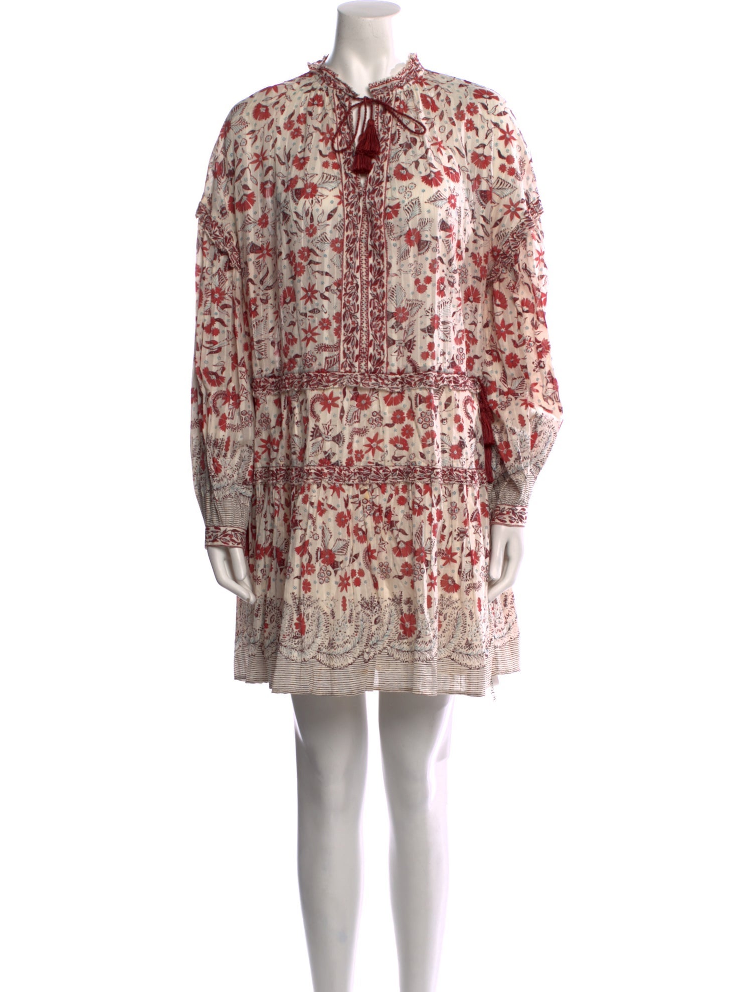 Ulla Johnson Floral Print Mini Dress