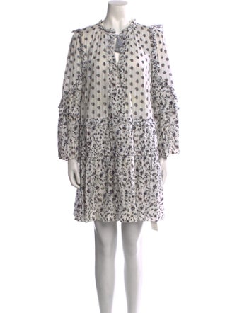 Ulla Johnson Floral Print Mini Dress