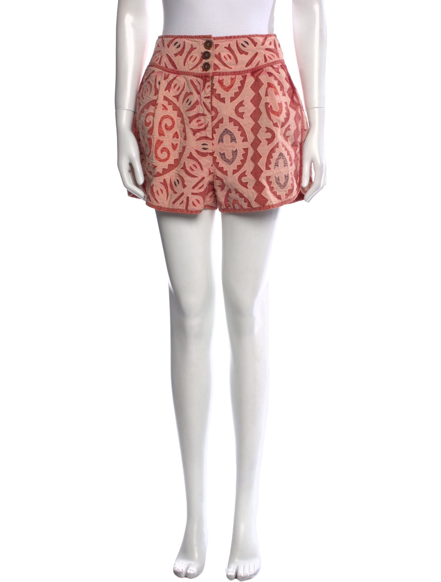 Ulla Johnson Printed Mini Shorts