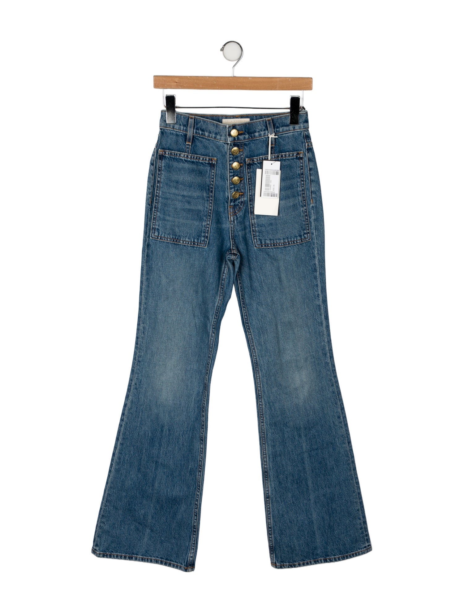 Ulla Johnson High-Rise Wide Leg Jeans w/ Tags