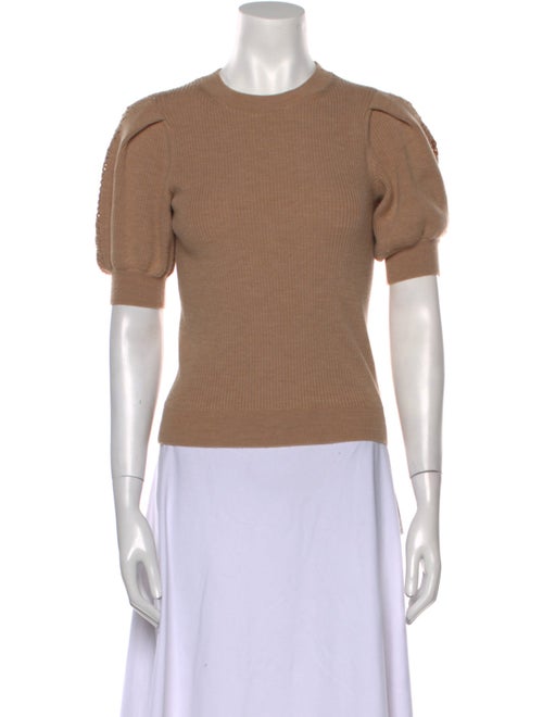 Ulla Johnson Merino Wool Crew Neck Top