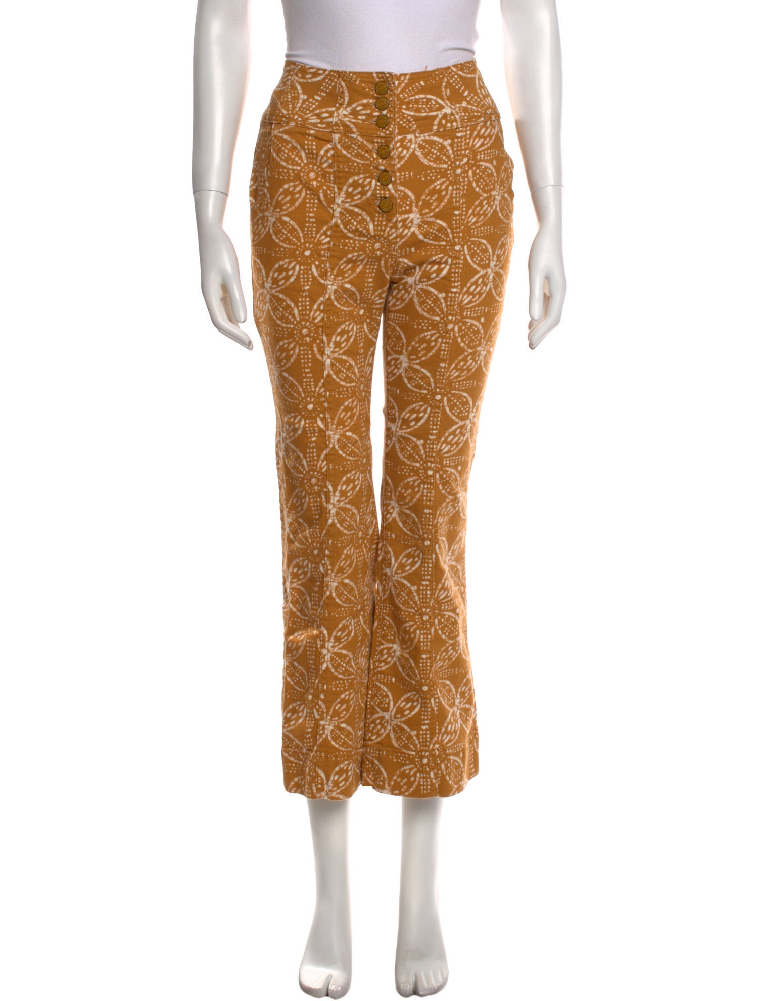 Ulla Johnson Printed Wide Leg Pants