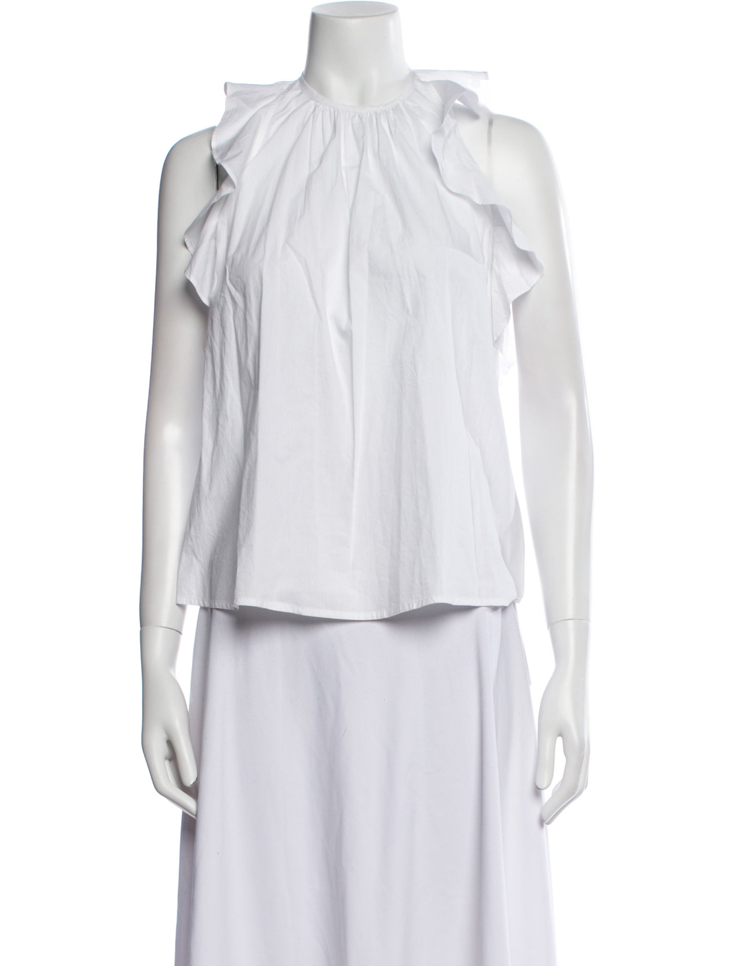 Ulla Johnson Mock Neck Sleeveless Blouse w/ Tags