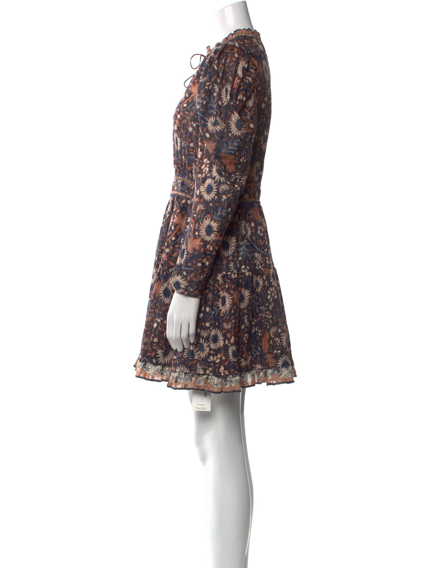 Ulla Johnson Floral Print Mini Dress