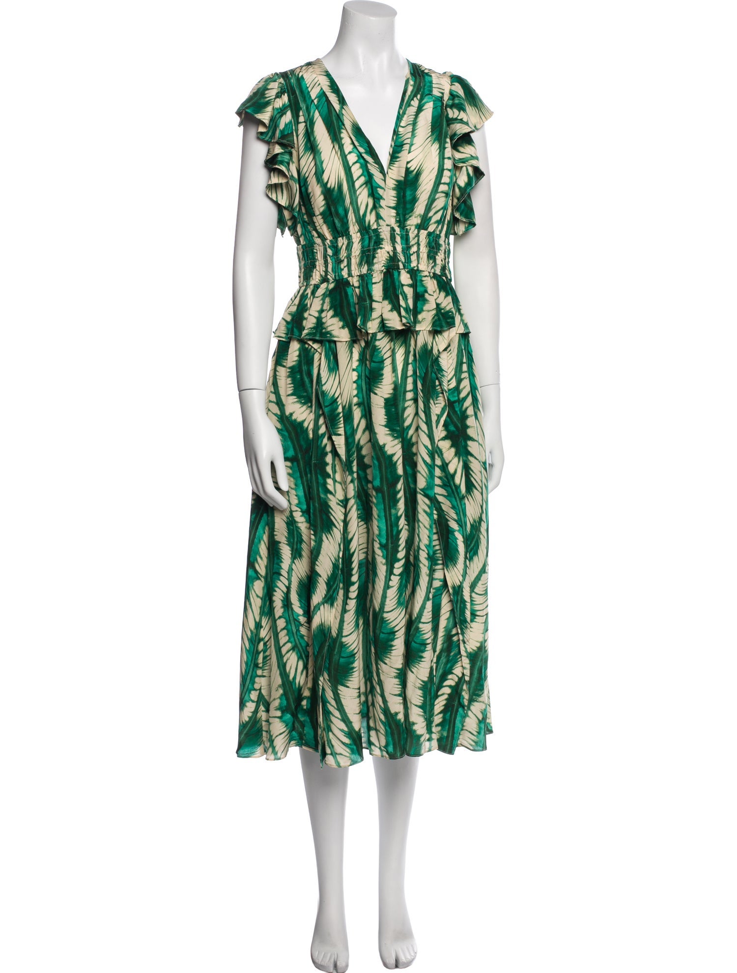 Ulla Johnson Silk Midi Length Dress w/ Tags