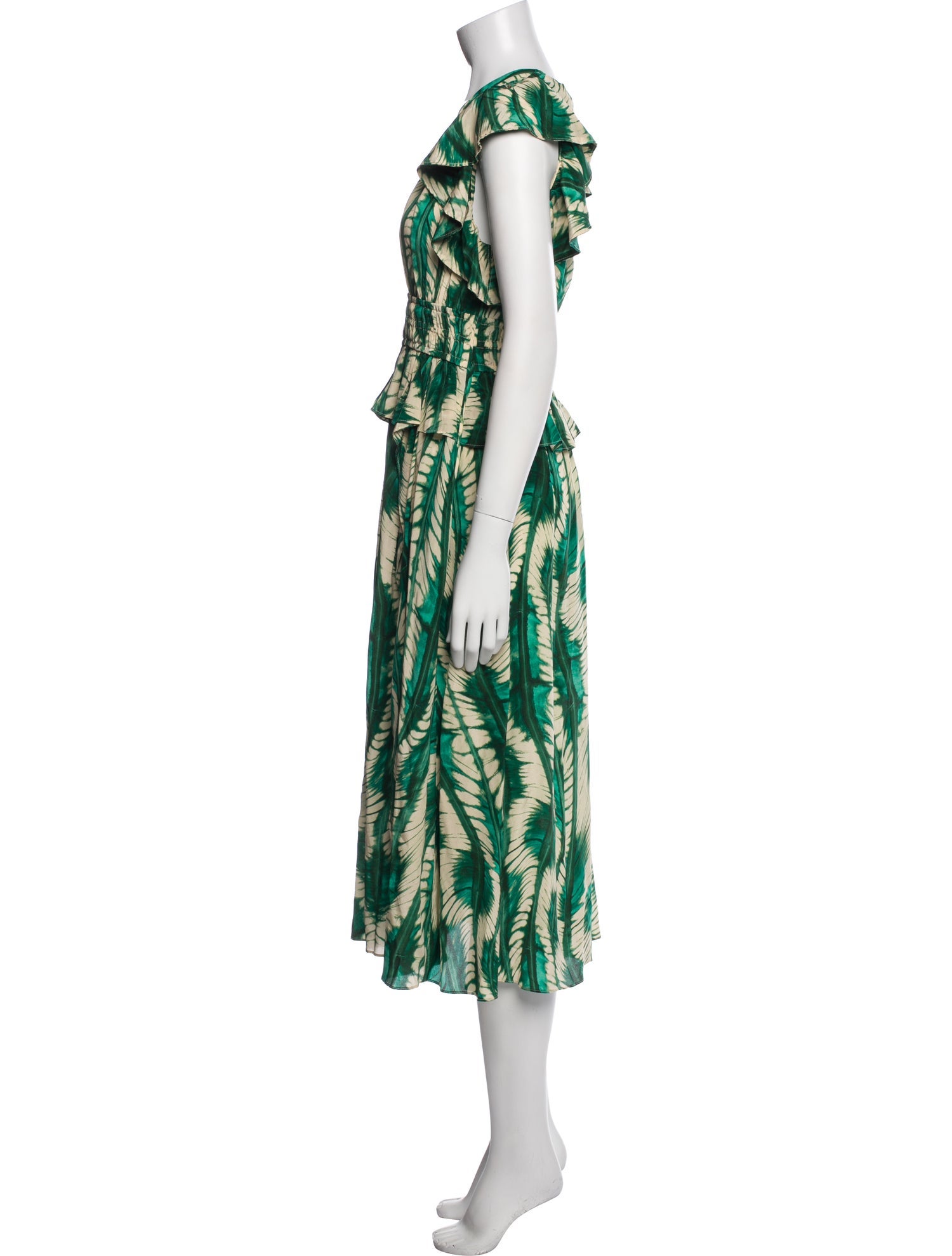 Ulla Johnson Silk Midi Length Dress w/ Tags