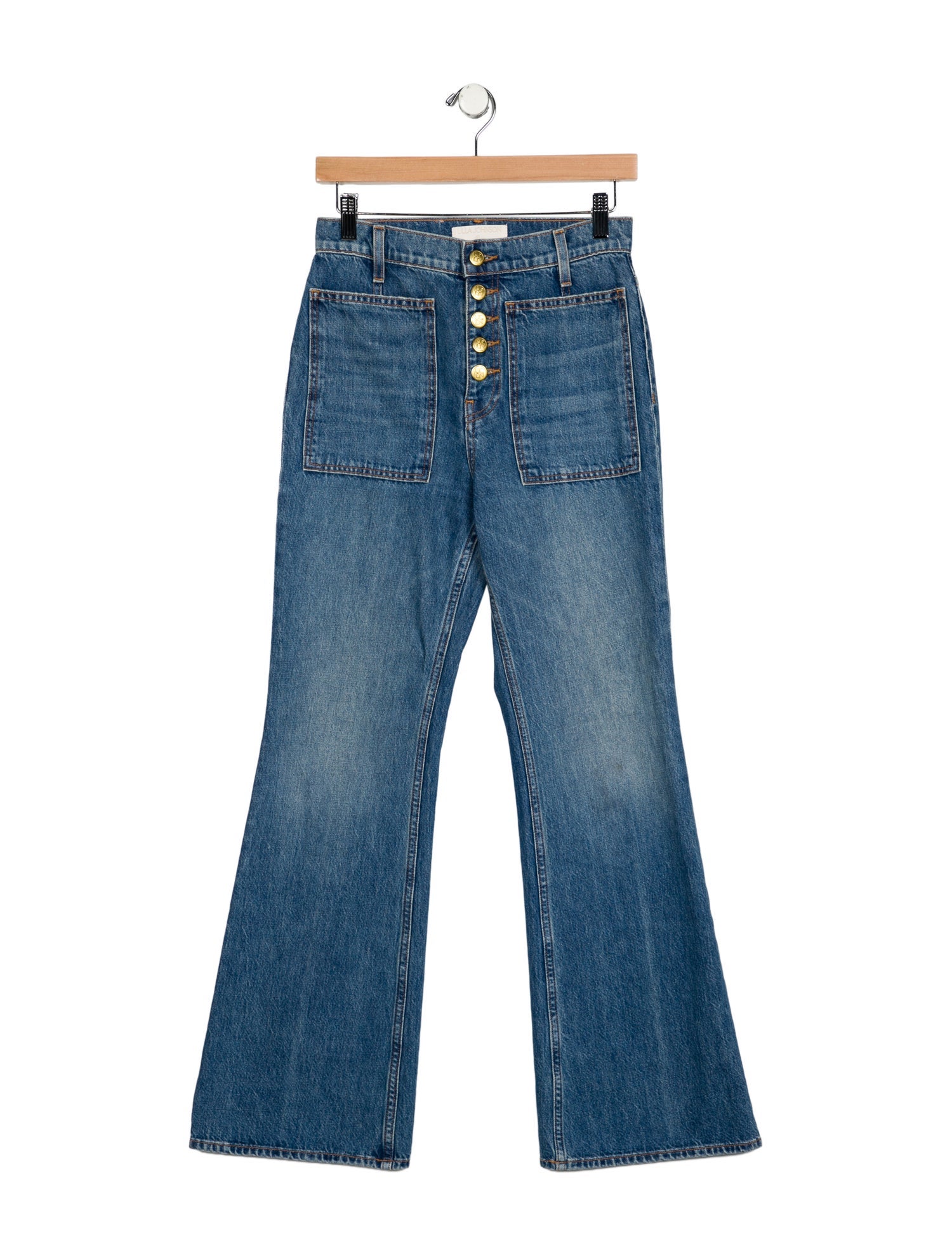 Ulla Johnson High-Rise Wide Leg Jeans